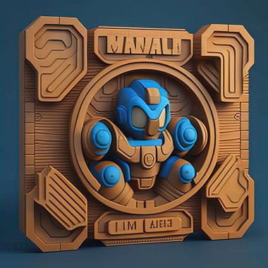 3D model Mega Man 3 game (STL)